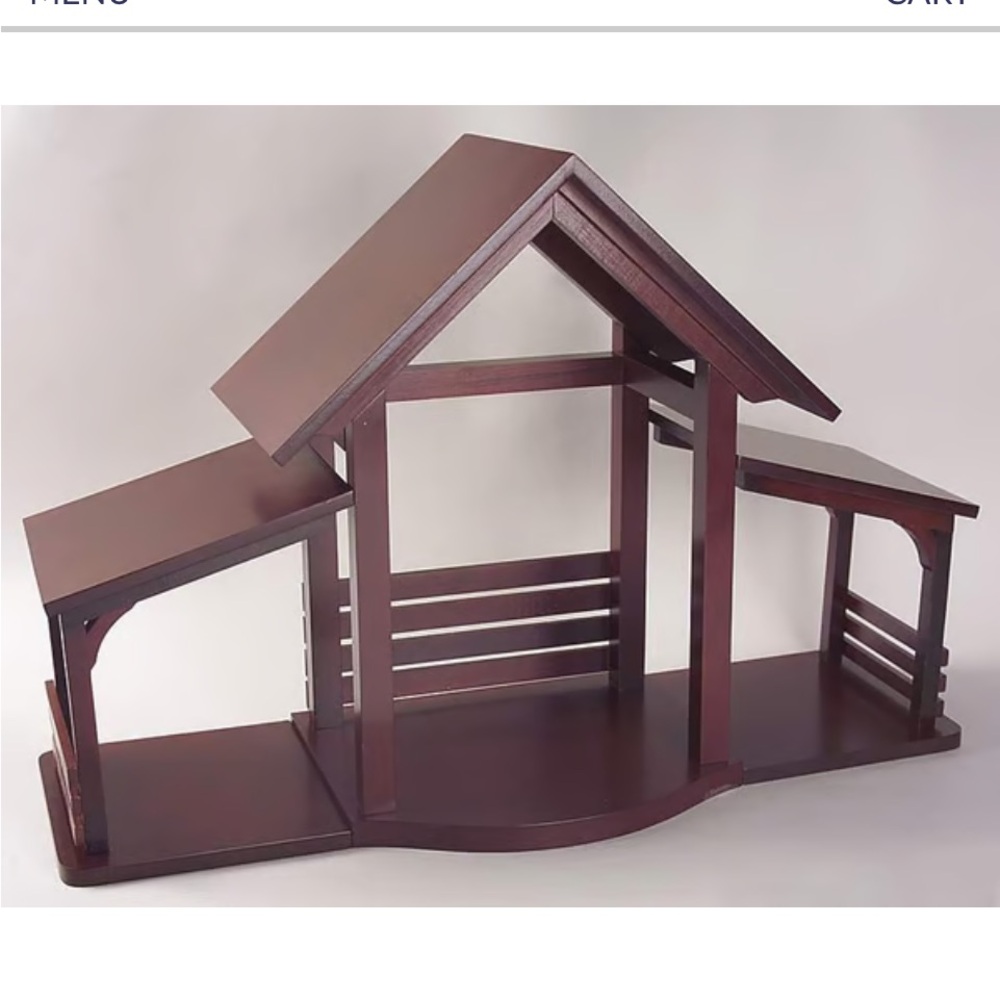 Lenox Classic Wooden Nativity Creche